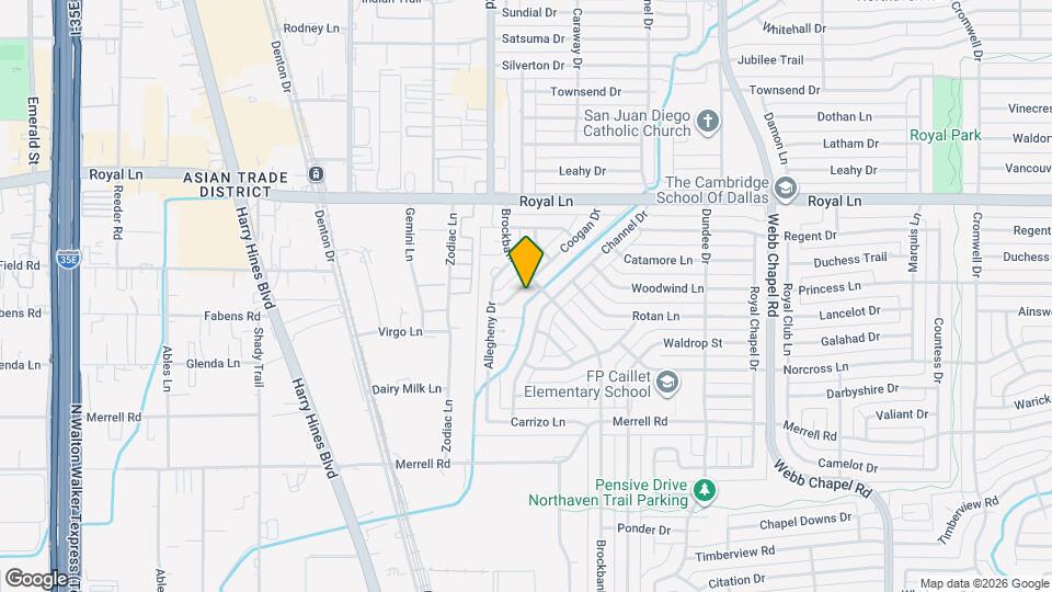 10630 Coogan Dr Map and Location Details