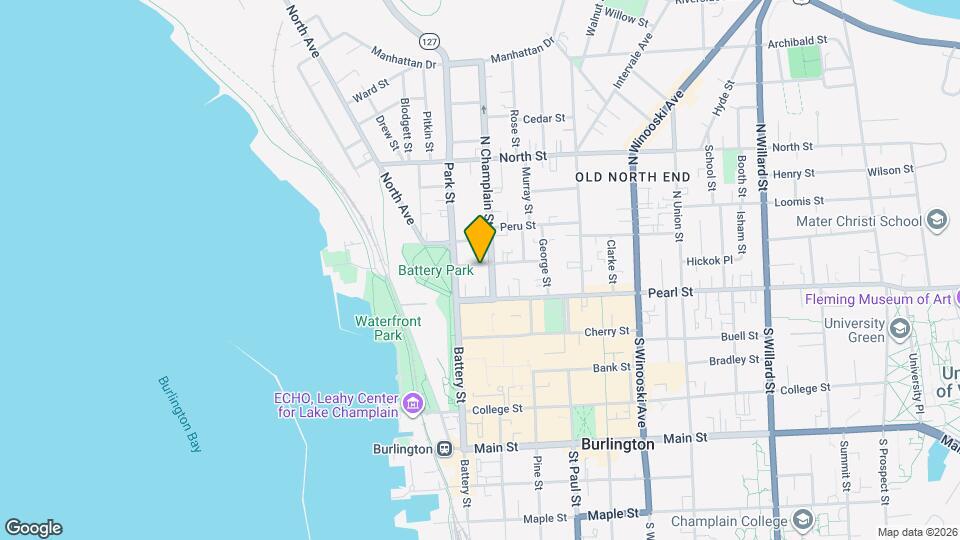 25 Monroe St, Unit 1 Map and Location Details