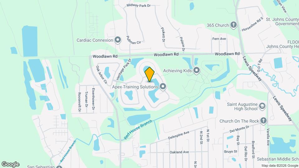 1012 Arbor Trails Ct Map and Location Details