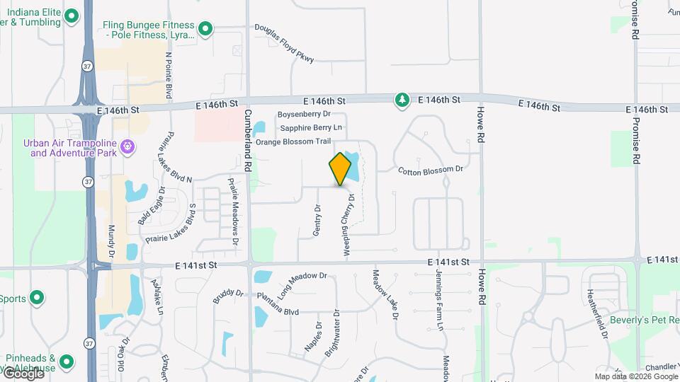 10099 Weeping Cherry Dr Map and Location Details