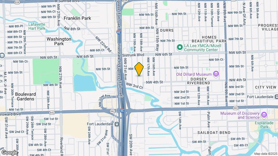 416 NW 19th Ave Map and Location Details