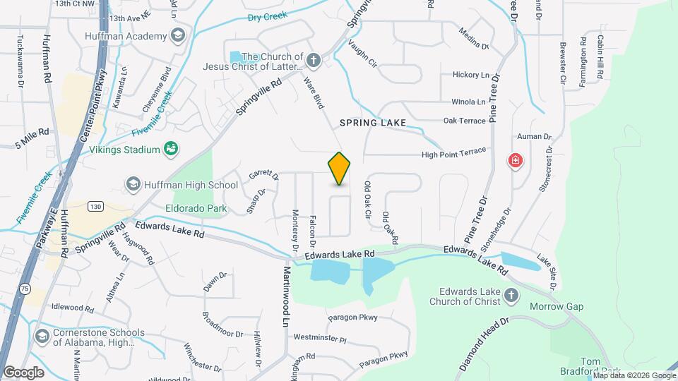 1324 Impala Dr Map and Location Details