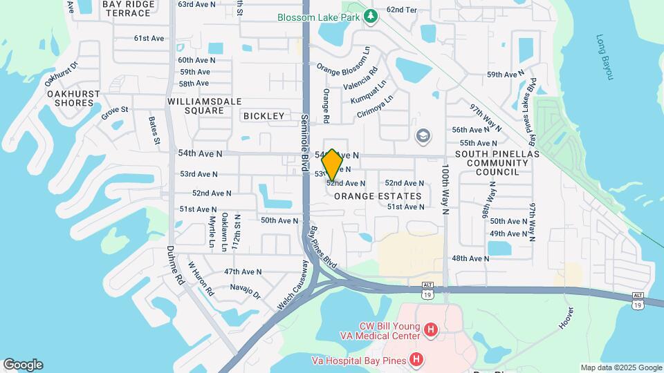 10554 52nd Ave N Map and Location Details