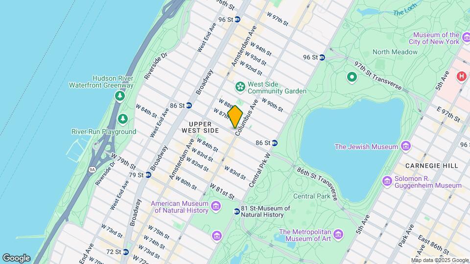 540-546 Columbus Ave Mapa y Detalles de la Ubicación