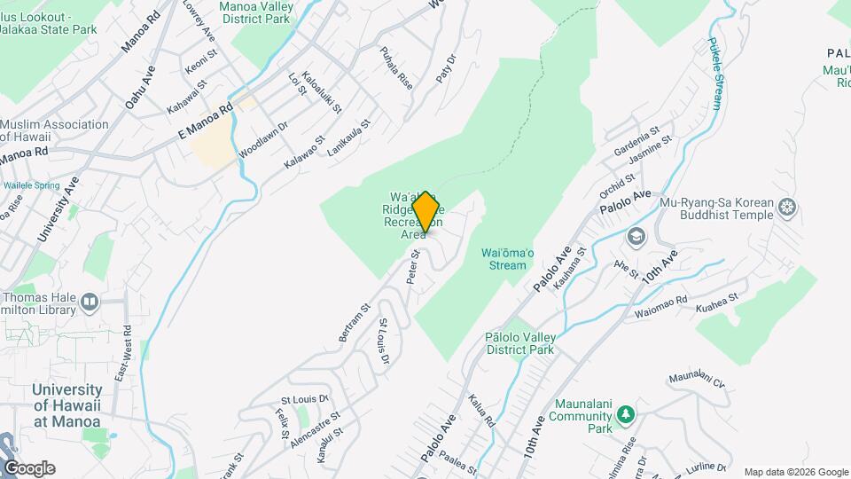 1605 Quincy Pl Map and Location Details