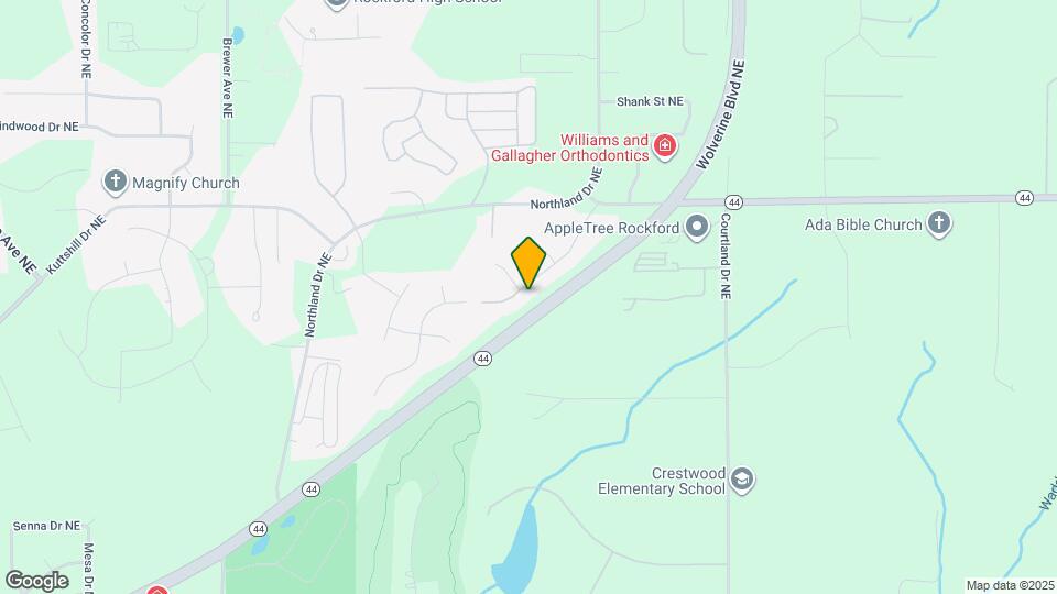 6670 Pleasantview St NE Map and Location Details