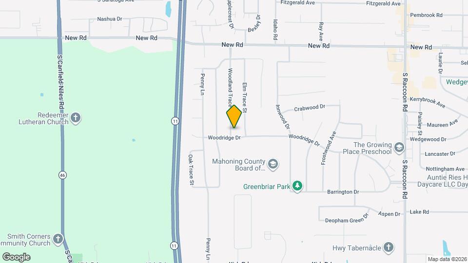 2239 Woodland Trace St Map and Location Details