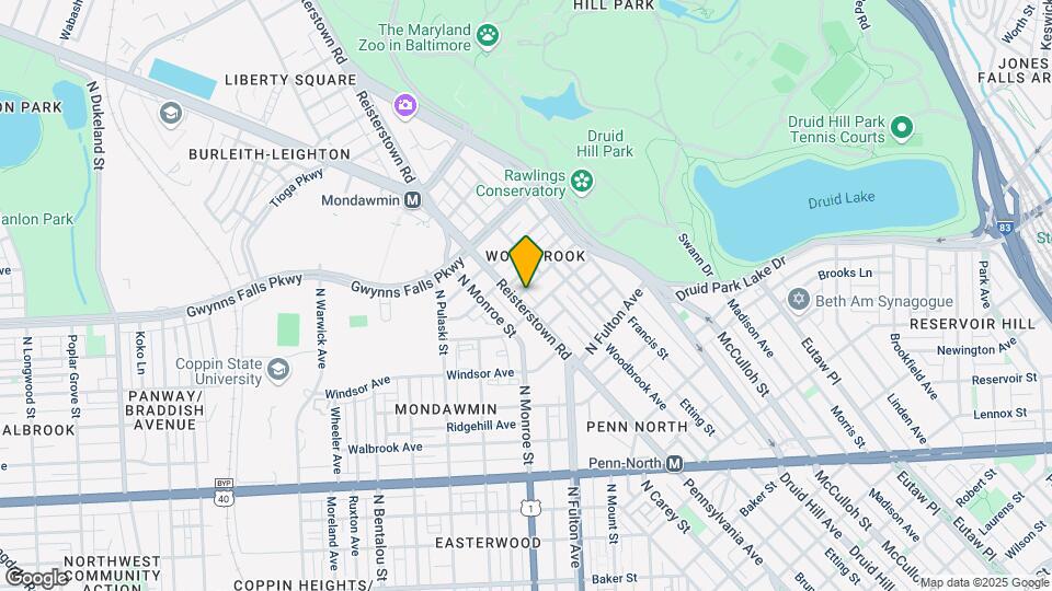2319 Reisterstown Rd Map and Location Details