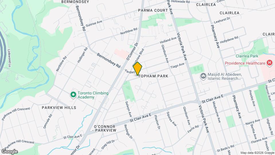 40 Tiago Ave Map and Location Details