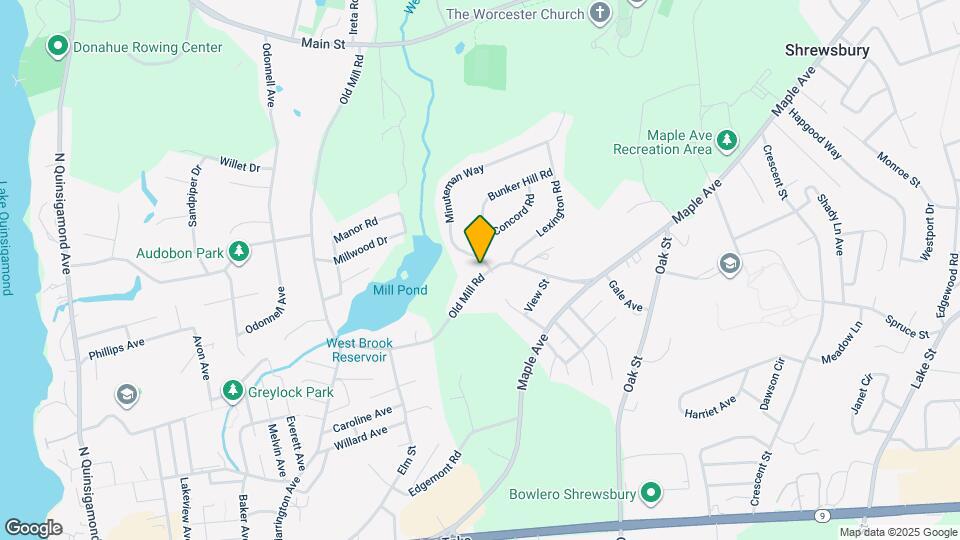 223 Old Mill Rd, Unit Apt 1 Map and Location Details