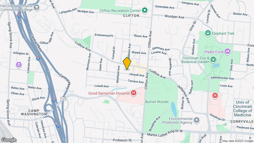 370 Howell Ave Map and Location Details