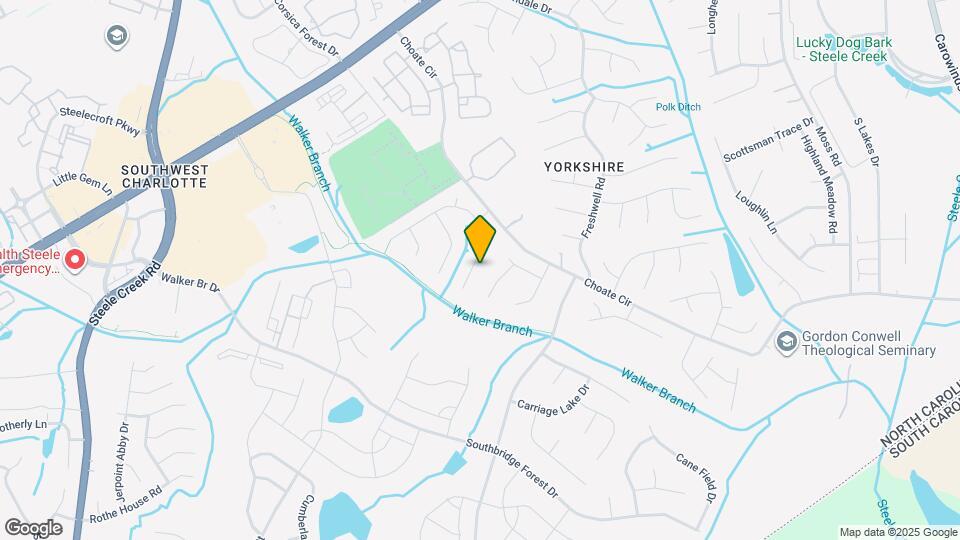 13809 Walkers Creek Dr Mapa y Detalles de la Ubicación