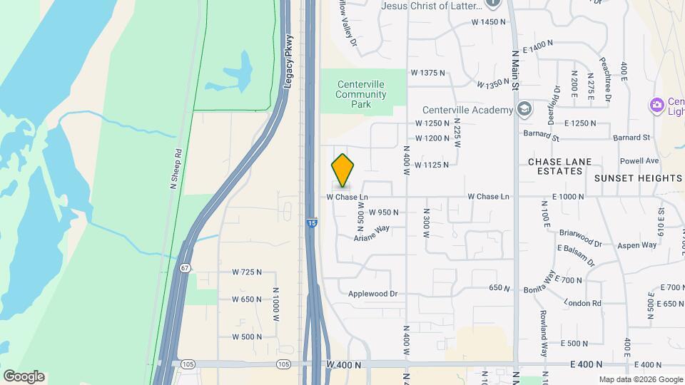 692 W Chase Ln Map and Location Details