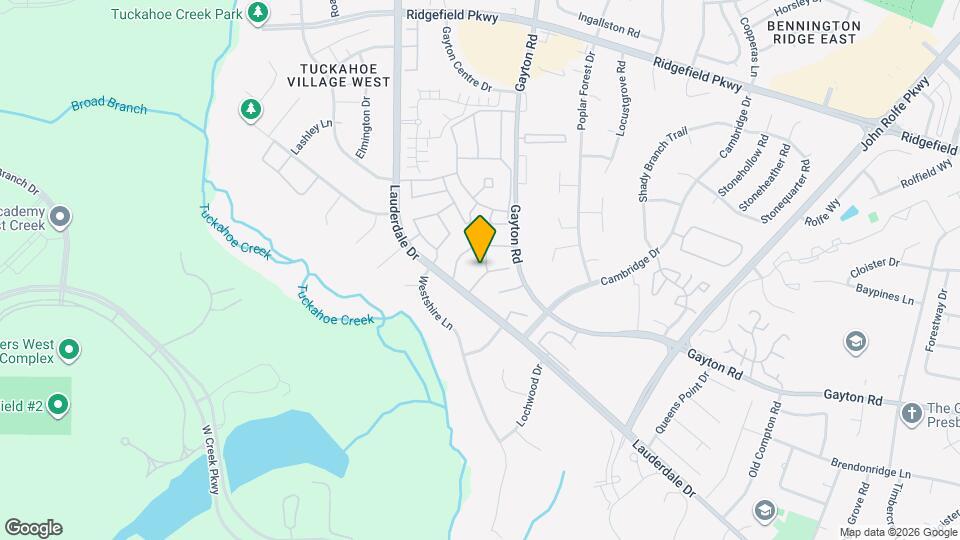 2222 Brightmoor Ct Map and Location Details