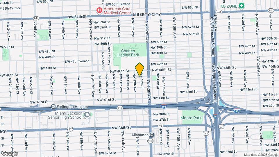 1260 NW 45th St Map and Location Details