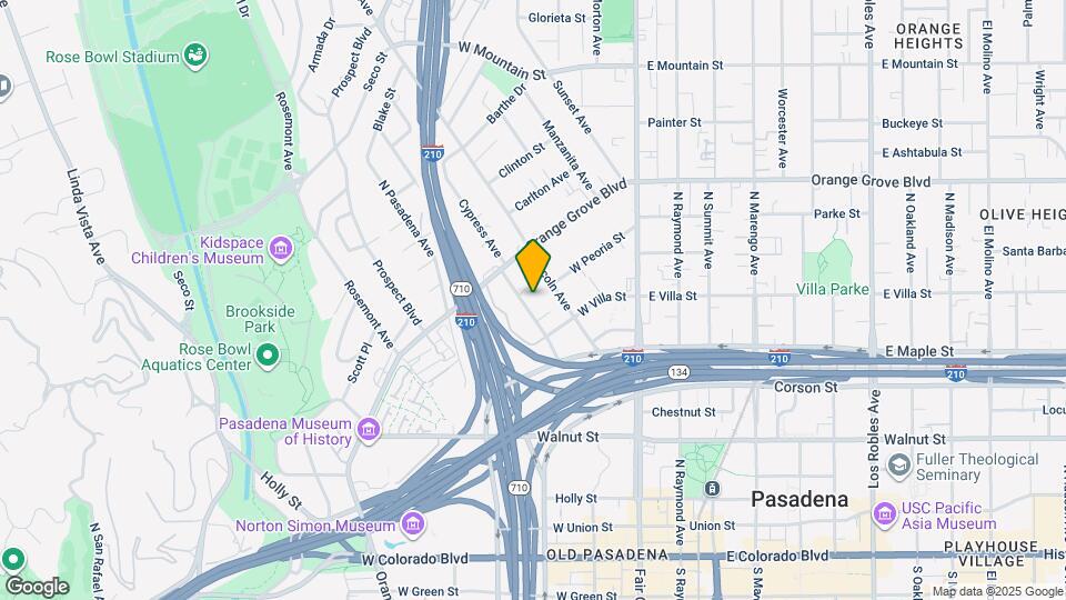 520 Cypress Ave Map and Location Details