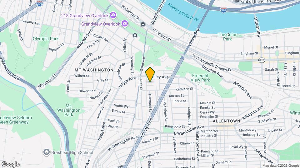 111 Kenova St Map and Location Details