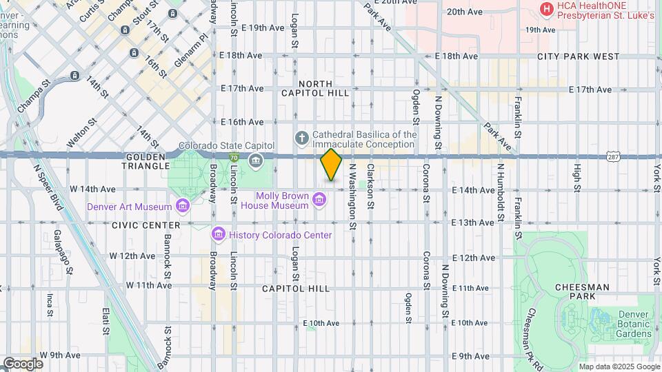 541 E 14th Ave Mapa y Detalles de la Ubicación