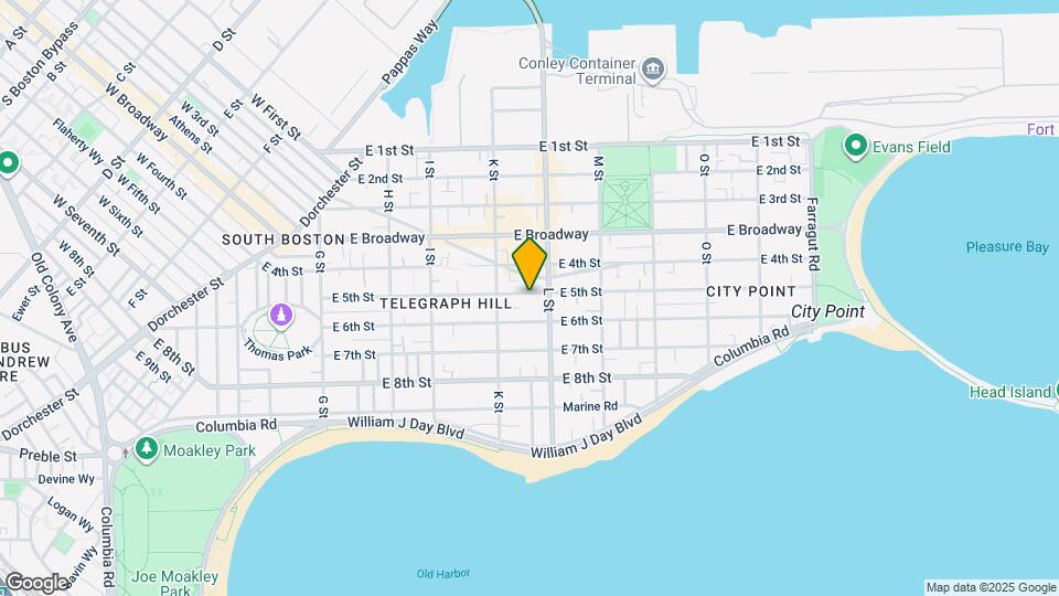 609 E 5th St Mapa y Detalles de la Ubicación