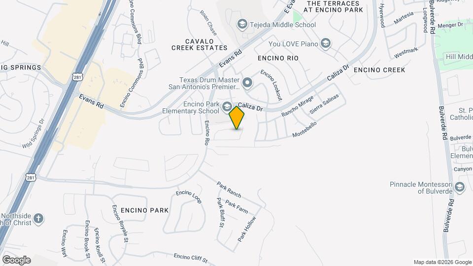 2330 Encino Point Map and Location Details