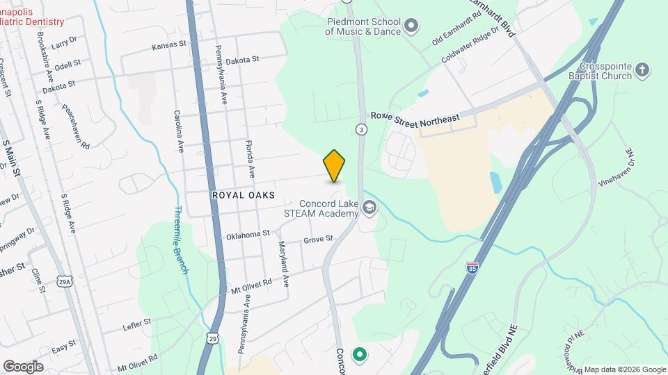 2620 White Oak Ln Map and Location Details
