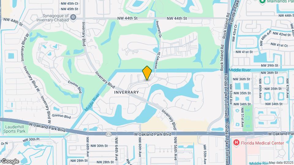 3670 Inverrary Dr, Unit 3X Map and Location Details