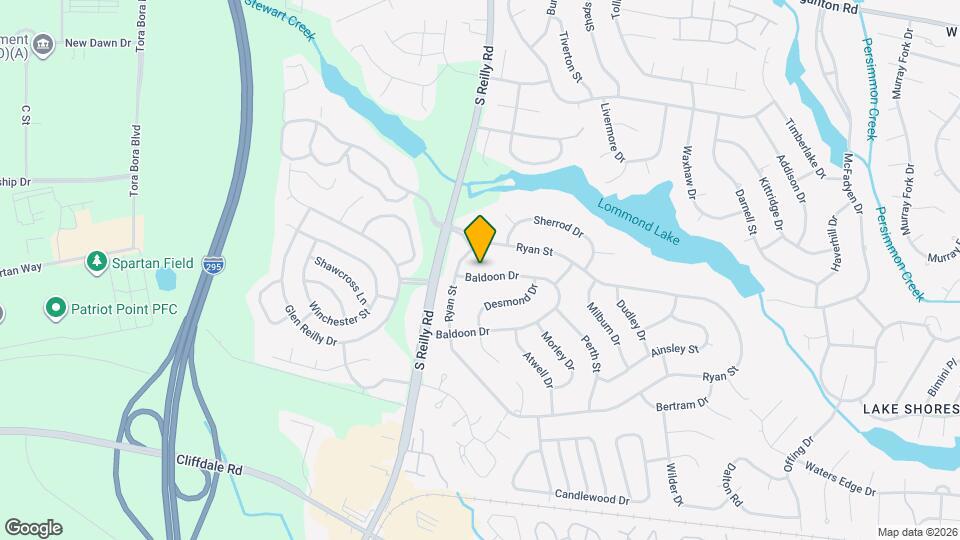 6513 Baldoon Dr Map and Location Details