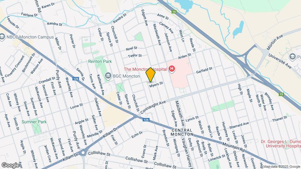 60 Myers St Map and Location Details