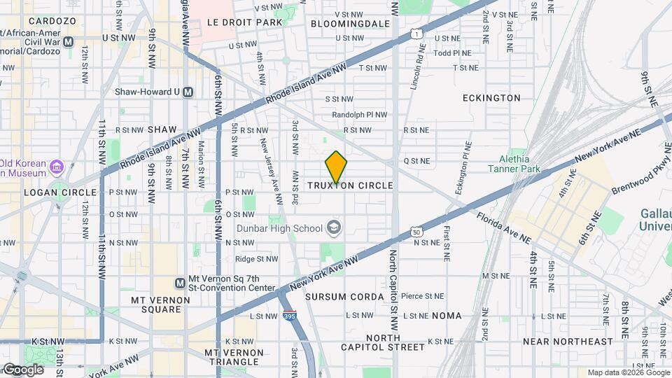 107 P St NW Map and Location Details