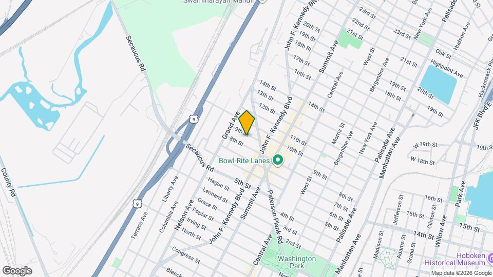 1301 9th Street Mapa y Detalles de la Ubicación