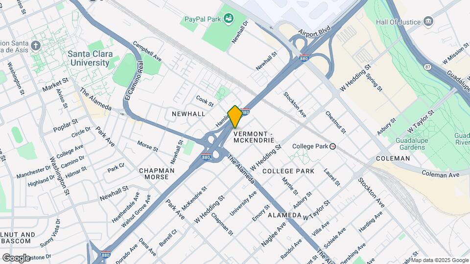 1021-1031 Vermont St Mapa y Detalles de la Ubicación