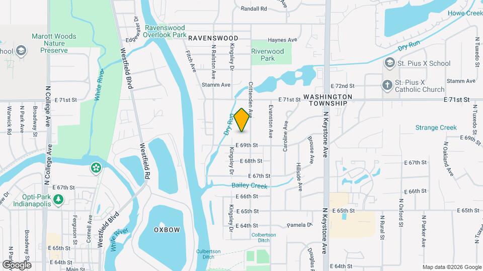 6918 Crittenden Ave Mapa y Detalles de la Ubicación