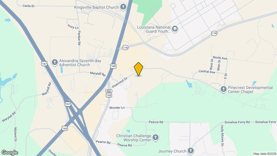 Pine Grove Apartments 62+ Community Mapa y Detalles de la Ubicación