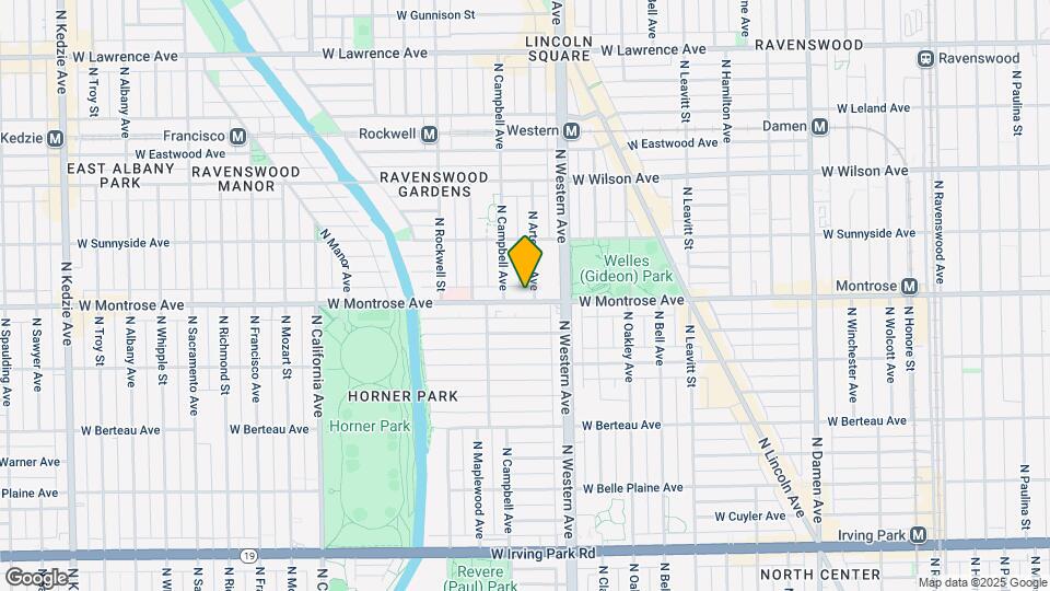2440 W Montrose Ave Map and Location Details