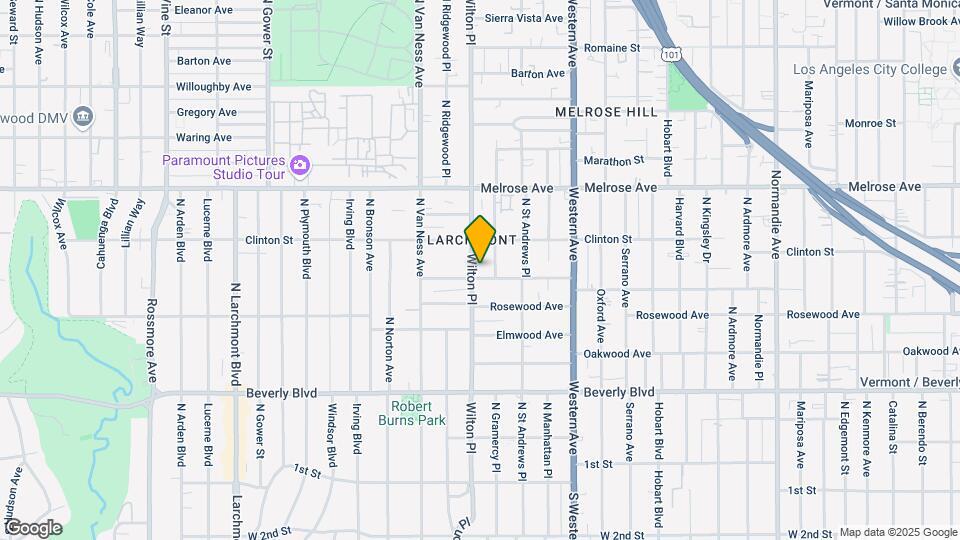 5057 Maplewood Ave Map and Location Details