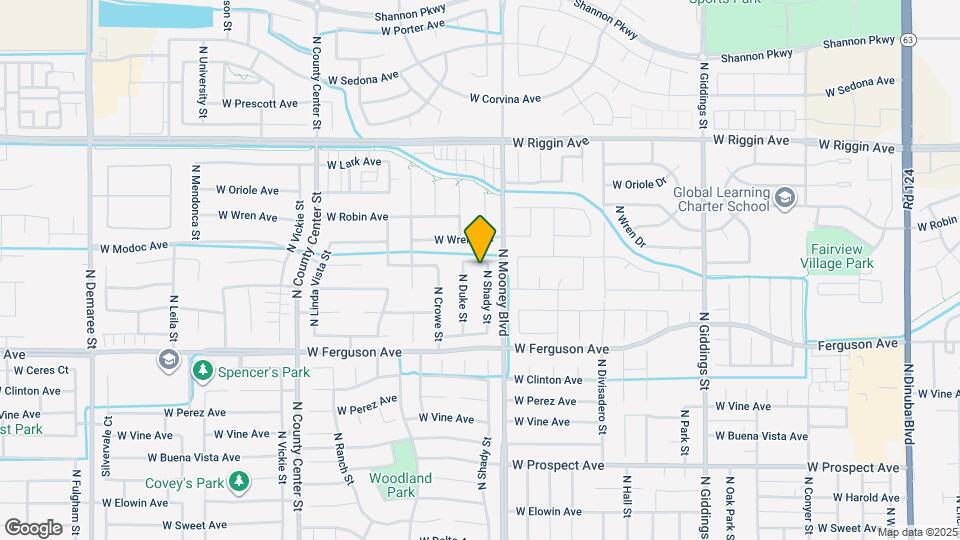 2427 N Shady St Map and Location Details
