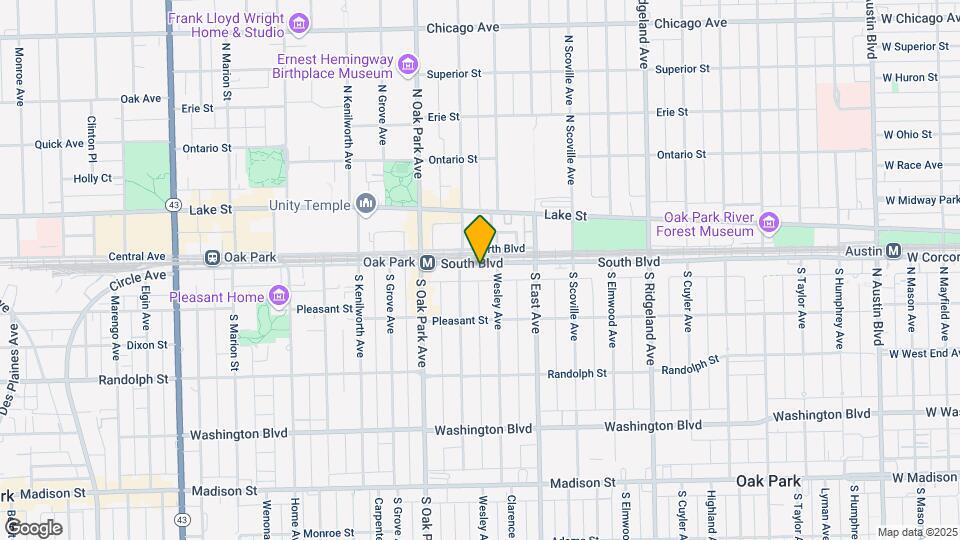 651 South Blvd Mapa y Detalles de la Ubicación