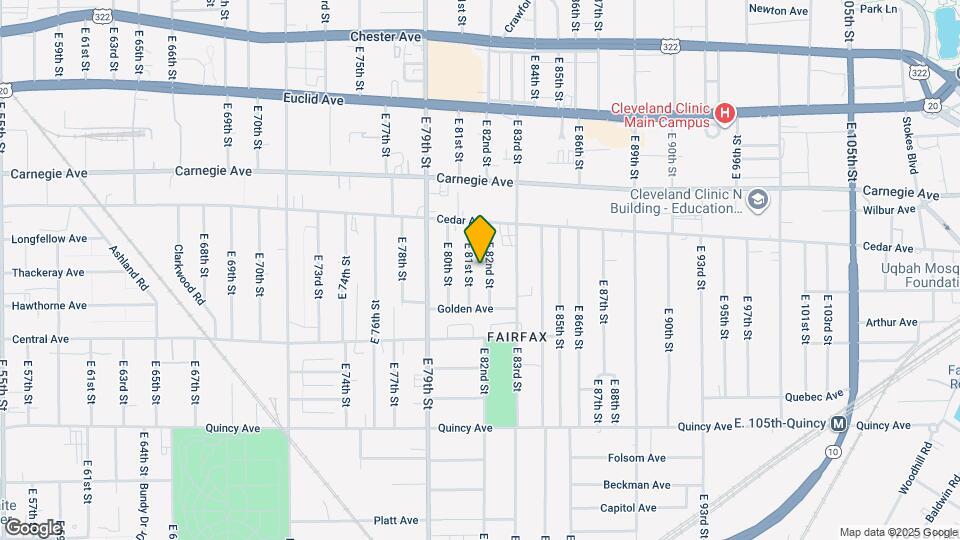 2216 E 82nd St Map and Location Details