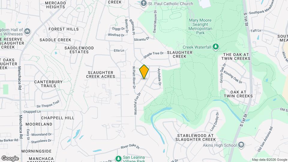 10612 Watchful Fox Dr Map and Location Details