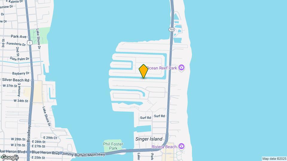1180 Bimini Ln Map and Location Details