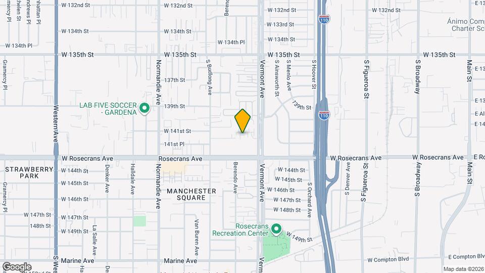 14053 Spurlock Ln Map and Location Details