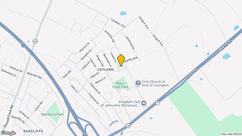 2391 Allen Dr Map and Location Details