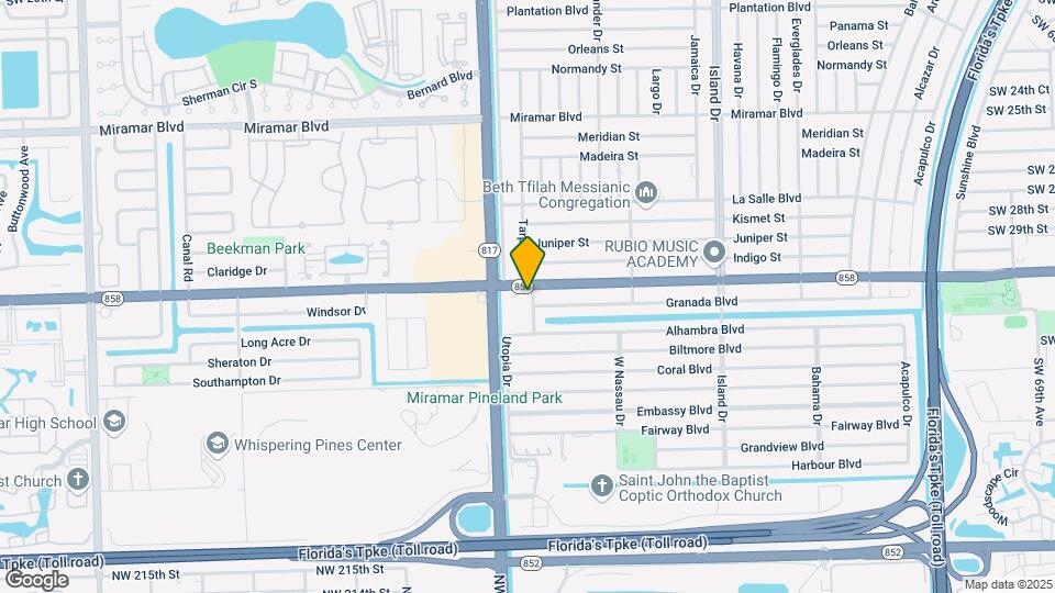 3104 Tarpon Dr Map and Location Details