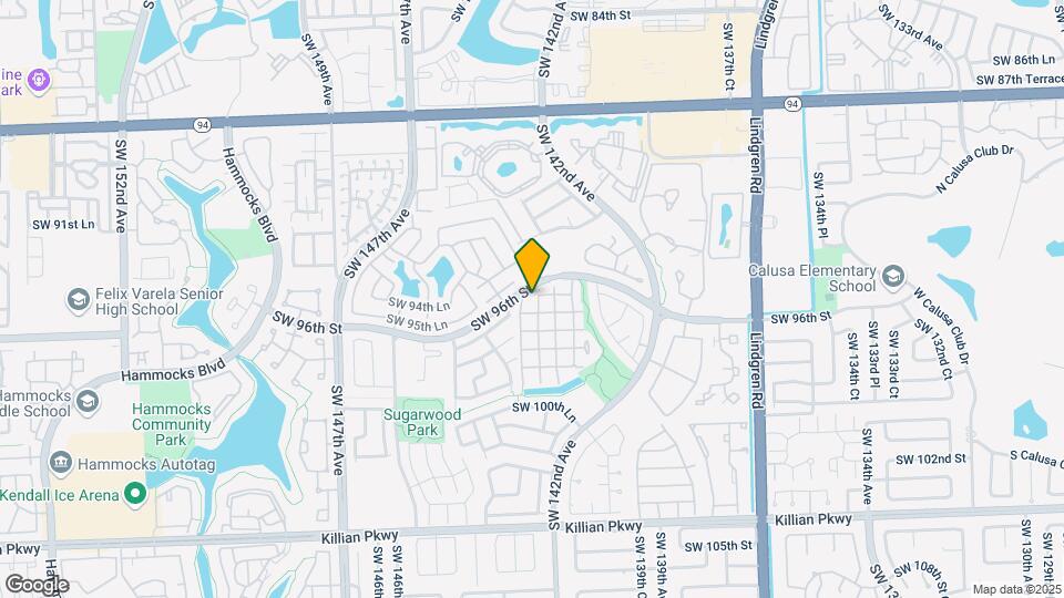 14378 SW 96th Terrace Map and Location Details