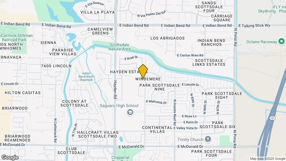 6513 N 81st Pl Mapa y Detalles de la Ubicación