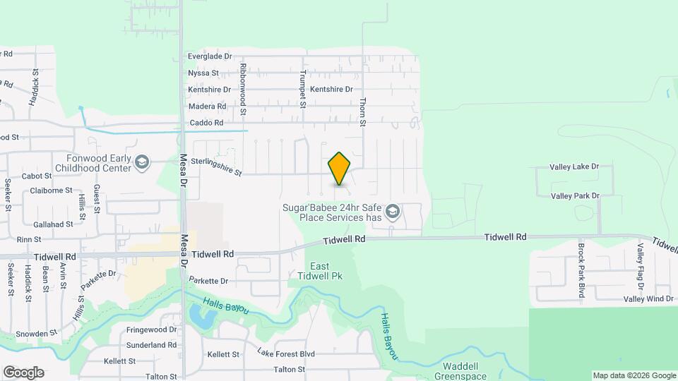9714 Courben Ln Map and Location Details