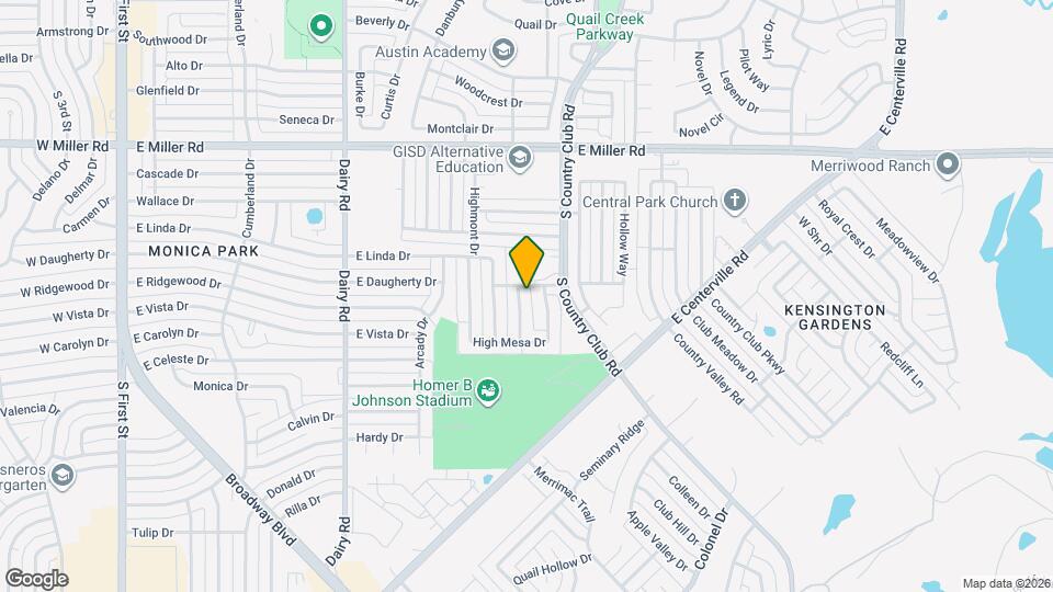 2406 High Hollow Dr Map and Location Details