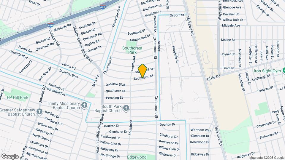 5934 Southtown St Map and Location Details