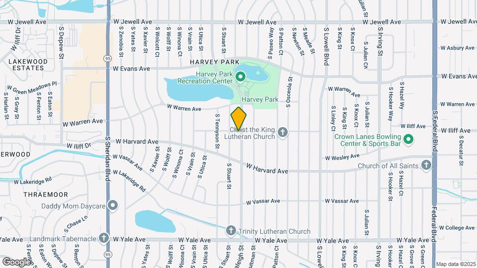 2303 S Raleigh St Mapa y Detalles de la Ubicación