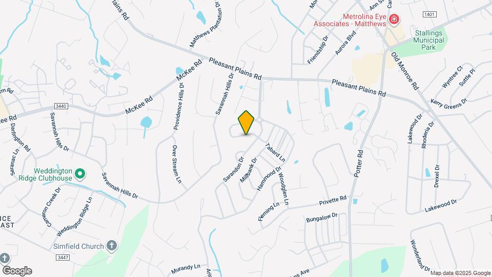 1188 Stonedown Ln Map and Location Details